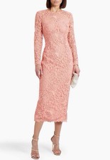 CAROLINA HERRERA Guipure lace midi dress size 6. NWT