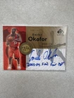 Emeka Okafor SP Signature Edition 2005-06 Inkredible Inkscription autograph card