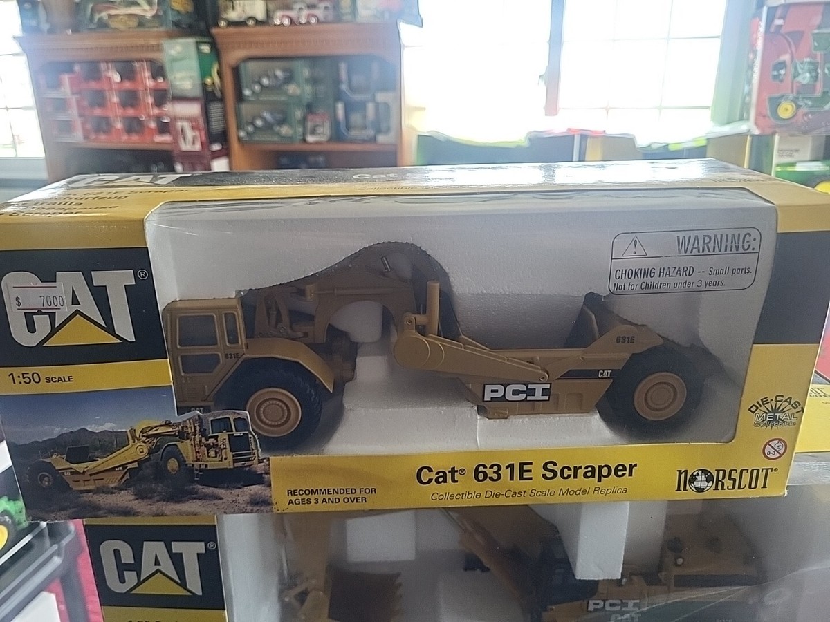 CAT 631E Scraper 1:50 Scale PCI Edition Die-Cast Norscot Metal