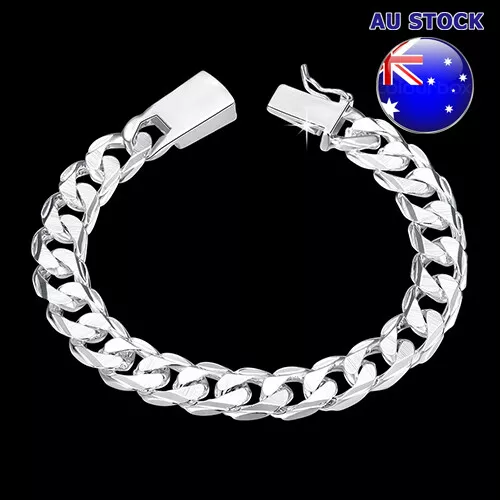 Mens sterling silver bracelets wholesale deals