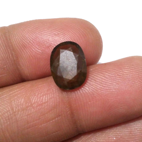 Turmalina Petroliam Fina Natural Forma Ovalada 4 Crt Marrón Facetado Piedra Preciosa Suelta - Imagen 2 de 8