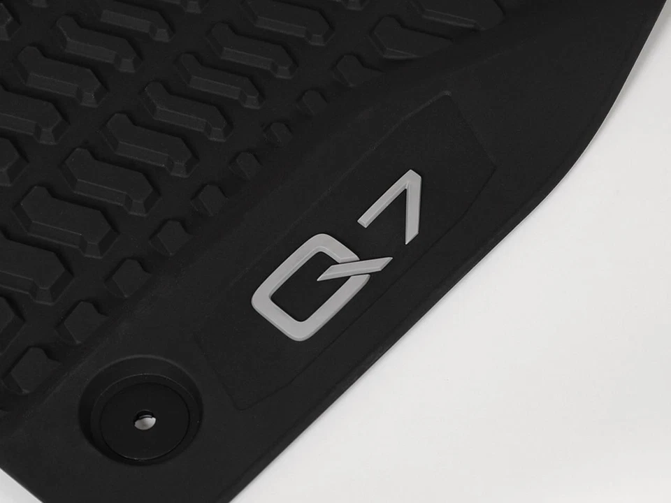 2017-2025 Audi Q7 (Front) All-Weather Black Floor Mats Genuine 4M1-061-221-C-041 - Image 4 of 4