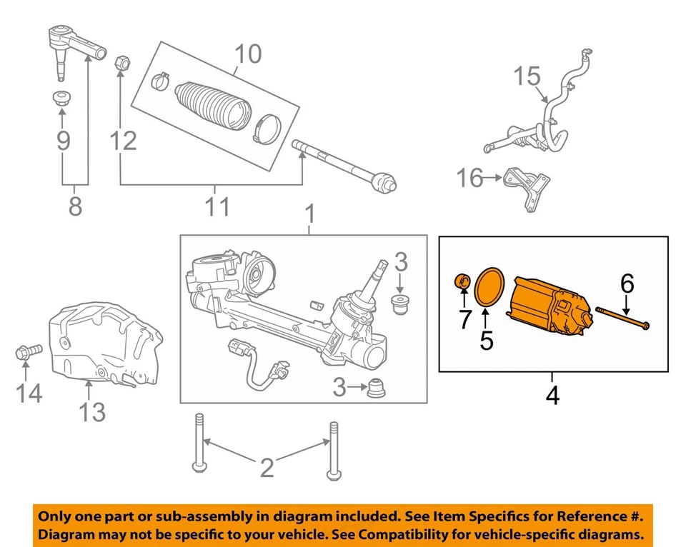 Bomba de dirección asistida usada se adapta a: Chevrolet Cruze 2014 asistencia eléctrica grado A Foto 3 de 4