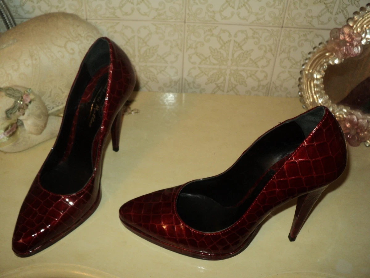 Wine red shop pumps