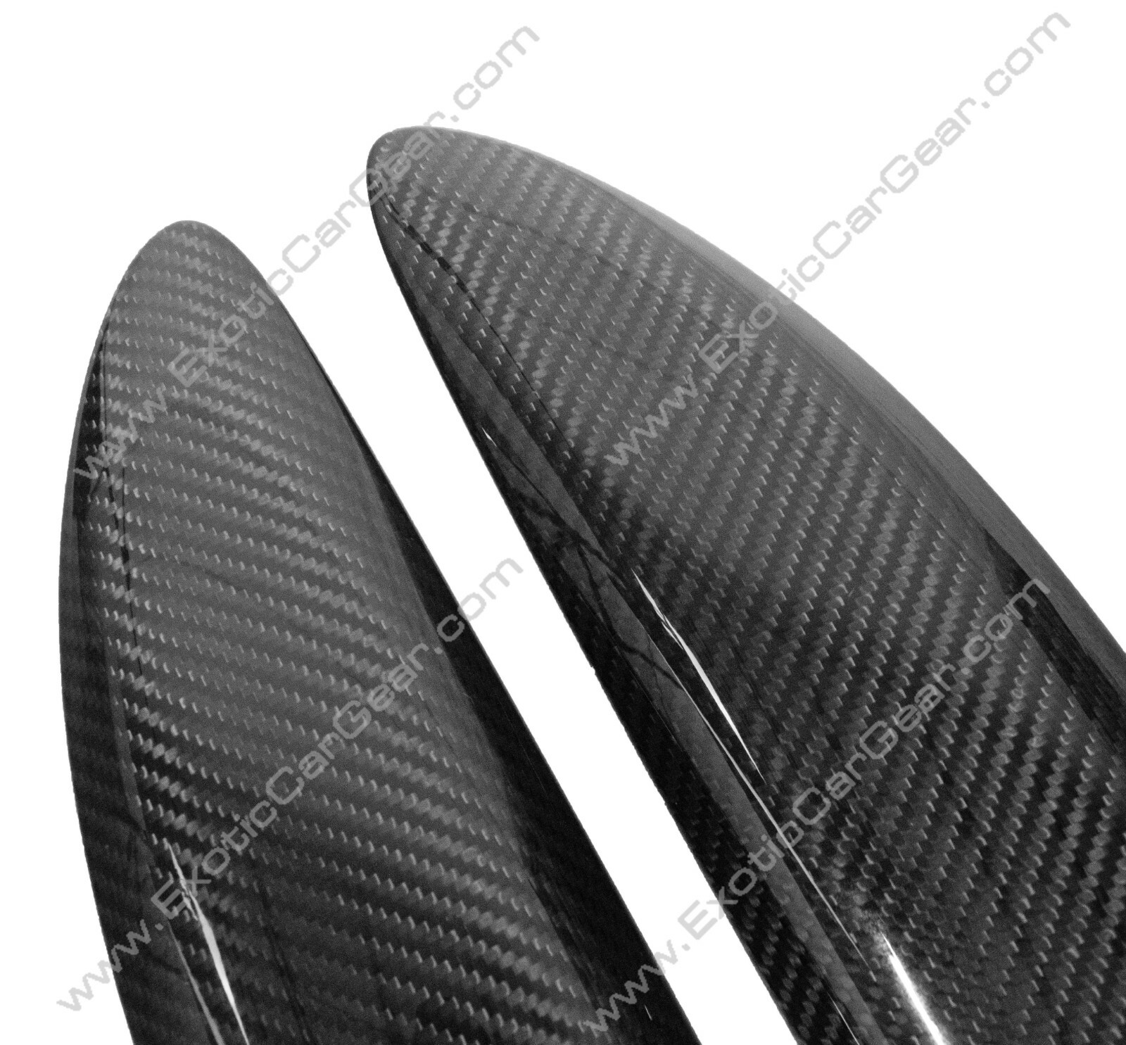 McLaren 540C/570S Carbon Fiber Right and Left Quarter, Top intake Panel Scoops