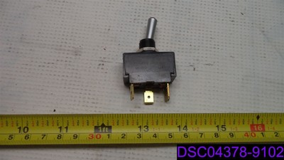 Qty = 25: Carling Technologies Toggle Switch Red Light 4 Prong 12V 1448R
