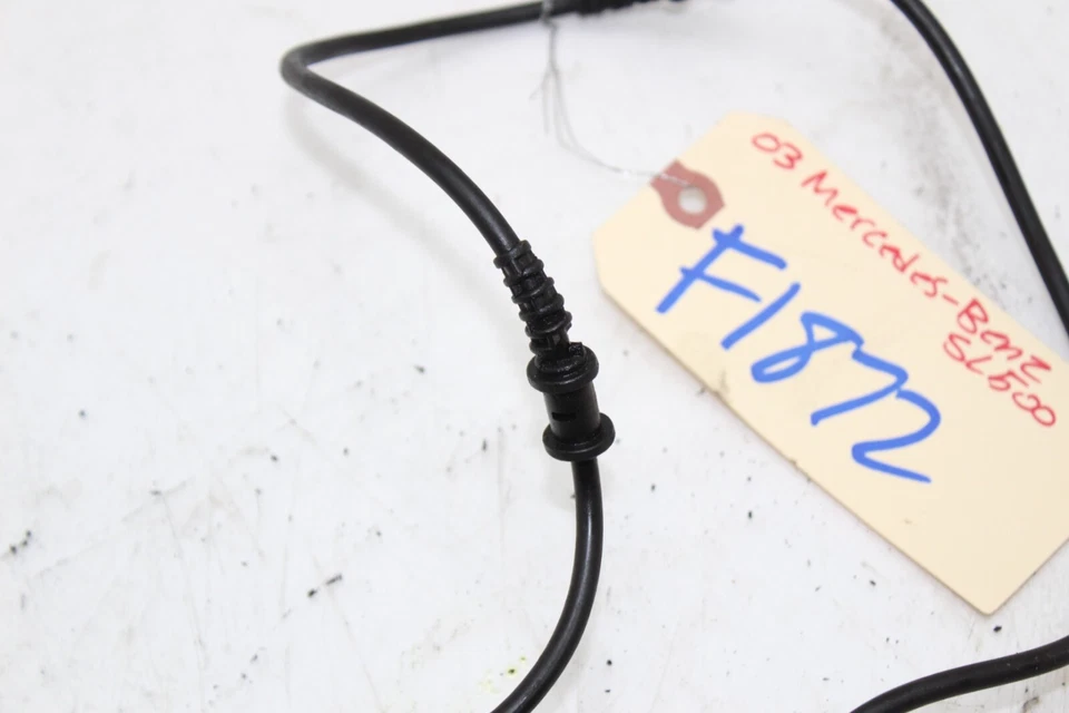 00-06 Sensor de velocidad de rueda ABS delantero derecho o izquierdo MERCEDES-BENZ SL500 F1872 Foto 3 de 4