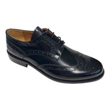 SCARPE DERBY ELEGANTE UOMO CAMPANILE COLLECTION 916 PELLE NERO ORIGINALE PE 2023