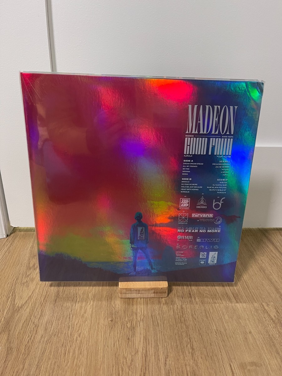 Madeon good faith LP Vinyl レコード Madeon - Good Faith - Clear Vinyl - Foil Cover (dented