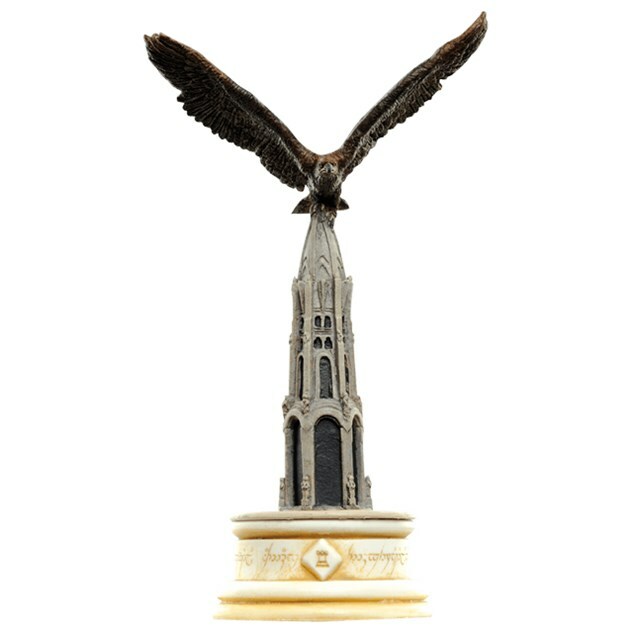 EAGLEMOSS Señor de los Anillos Colección Ajedrez 56 ECTHELION EAGLE Torre Sin Revista