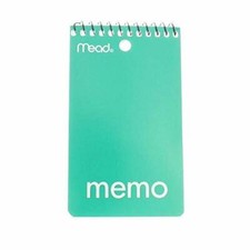 Mead Memo Book Spiral 3 in x 5 in Pack of 24 