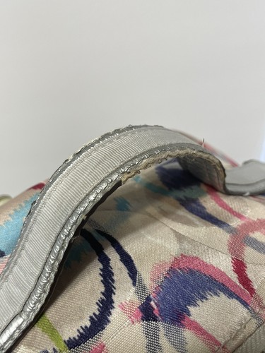 Coach Rucksack Mohn Ikat mit 2 authentischen Charms 19872 ""16Hx"" 12Lx"" 8W selten!!! - Bild 8 von 15