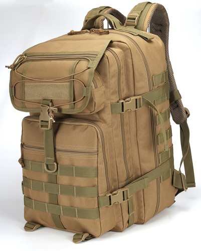 Mochila táctica 45L para hombre mochila impermeable deportes senderismo camping bolsa al aire libre - Imagen 31 de 35