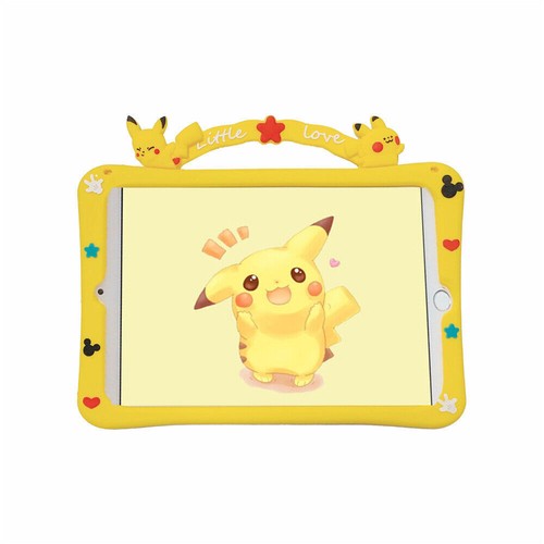 For iPad mini 1 2 3 4 5 6th Gen 2021 Kids Strap Handle Silicone Shockproof Case - Picture 18 of 37