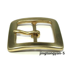 Solid Brass Belt Buckle Men's Pin Belt Buckles Fits For 1.5 inches Belt