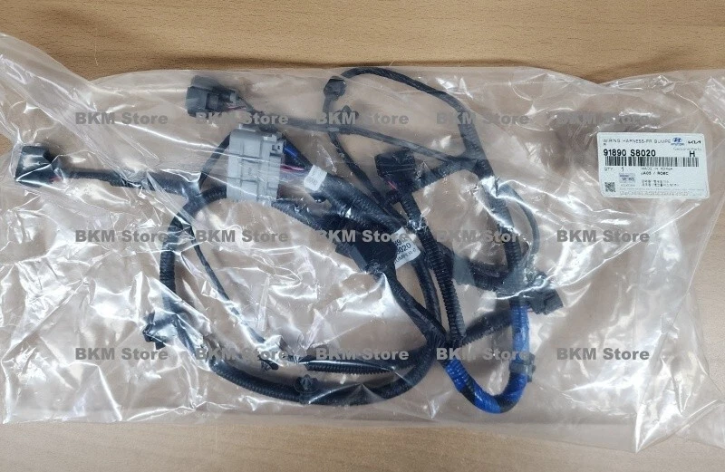 正品 91890S8020 前保险杠线束适用于现代 Palisade 2020 - 2022 — 第 3/4 张图片