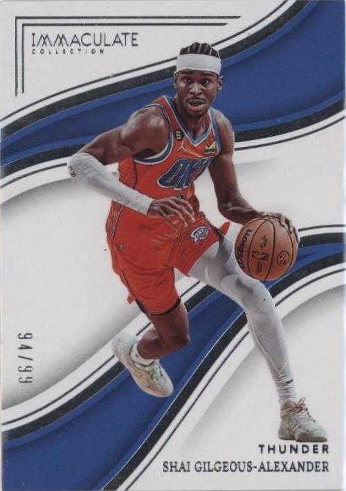 2022-23 Panini Immaculate Collection - Shai Gilgeous-Alexander #69