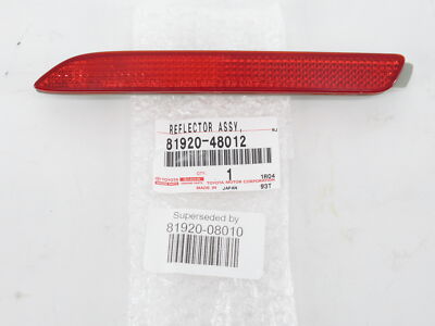 Genuine OEM Toyota Lexus 81920-08010 Driver Left Rear Bumper Trim