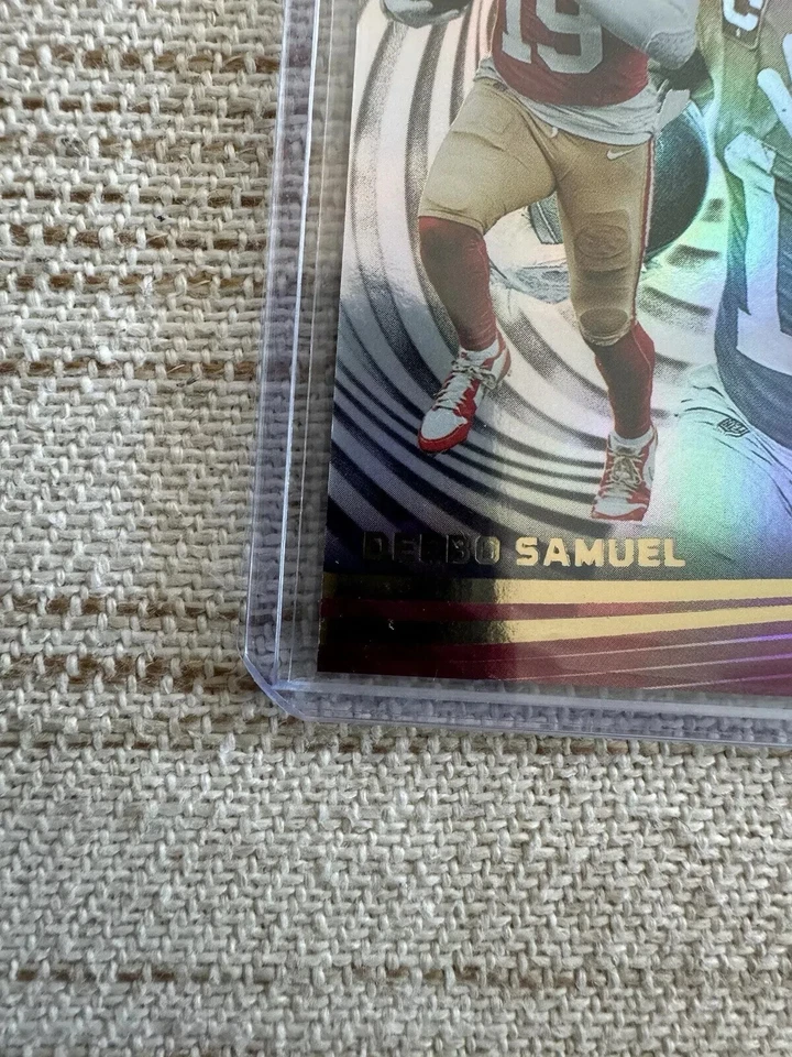 DEEBO SAMUEL - RARE ERROR 2023 Panini Illusions - #90 SF 49ers SEE DESCRIPTION - Image 4 of 4