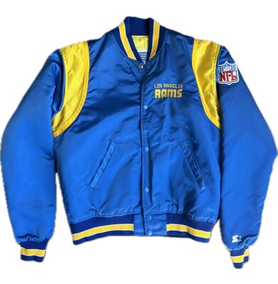 La Rams Jacket Vintage Amazing Vintage 1980s LA Rams Satin Starter