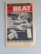 KRLA BEAT NEWSPAPER VOL 2 No 14 June 18, 1966-Jan Berry Same Car Same Street KRLA BEAT NEWSPAPER VOL 2 No 14 June 18, 1966-Jan Berry Same Car Same Street