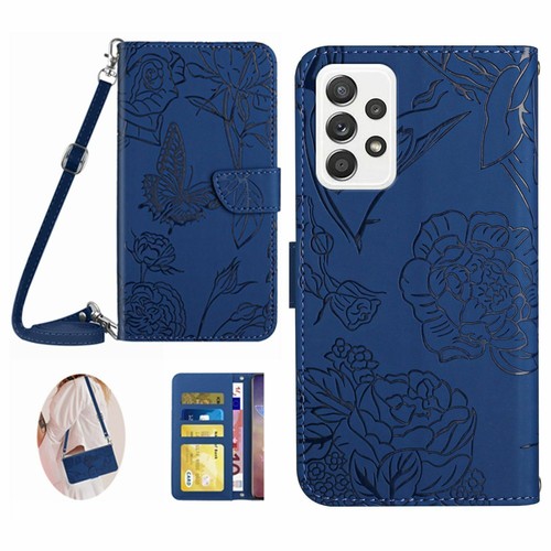Luxury Crossbody Butterfly Card Wallet Cover Case For S23 Ultra A13 A53 A14 5G - Picture 41 of 60