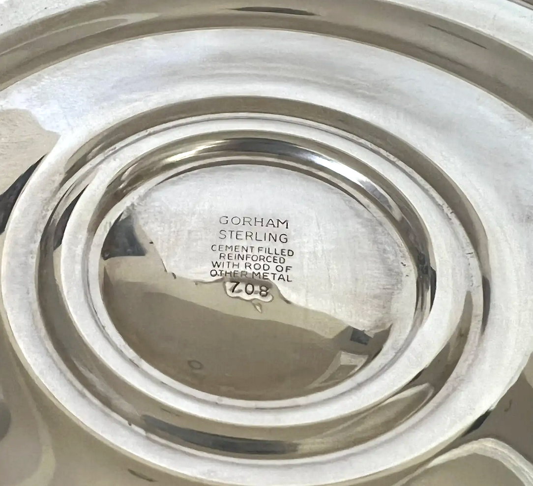 1920 Gorham Chantilly Sterling Silver Pedestal Dessert Platter | eBay