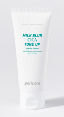 Peripera Milk Blur Cica Tone Up 60ml Moisturizing K-Beauty