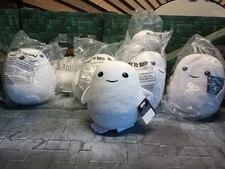 Dr. Who BBC Plush White Adipose Squisheez Stuffed Doll 10" 2018 new 