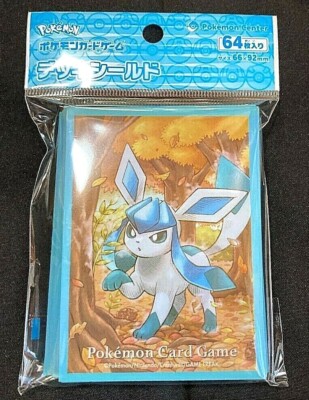 glaceon card sleeves Pokmon Game The set includes 65 sleeves Pokemon Card Game Deck Shield