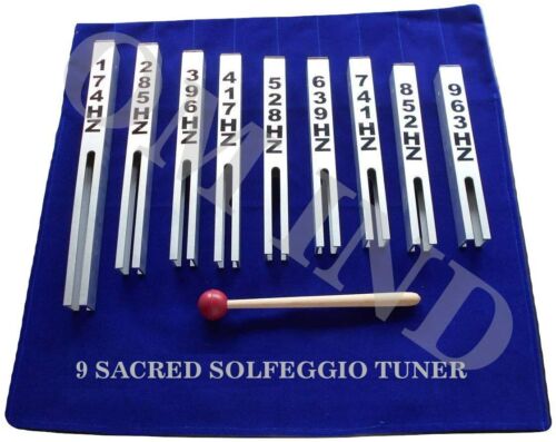 9 Sacred Solfeggio Tuner Multiple Uses Chime 2 in 1 Work - Picture 1 of 3
