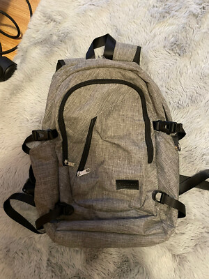 Mancro Laptop Backpack Anti-Theft Business College School NEW