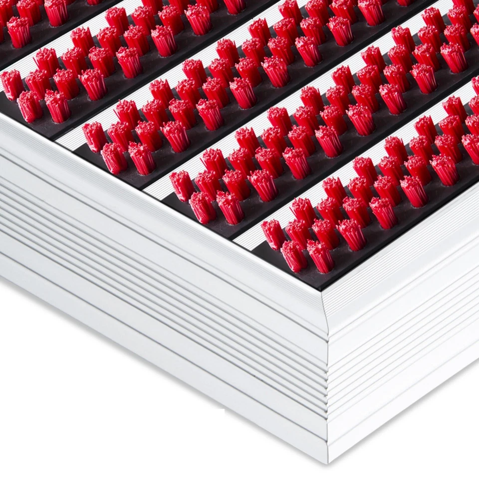 Türmatte Fußmatte ALU Textilrips Bürsten rostfrei rutschfest wetterfest Matten - Bild 4 von 4