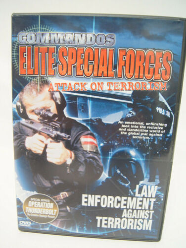 Commandos élite forces spéciales attaque contre le terrorisme forces de l'ordre DVD 2001 neuf - Photo 1/2