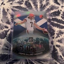 2021 Panini Donruss Optic GLOBAL SILVER PRIZM JAMIE GILLAN GB-11 Browns