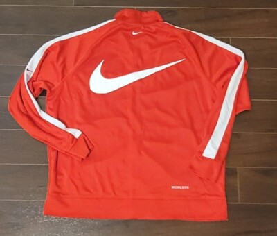Nike Track Jacket Double Swoosh Zip-Up Big Swoosh Back Hit Men