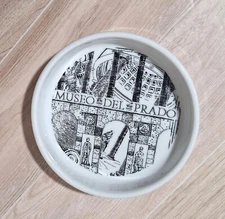 Museo Del Prado Madrid Spain VIntage Souvenir Trinket Dish Jewelry Bowl
