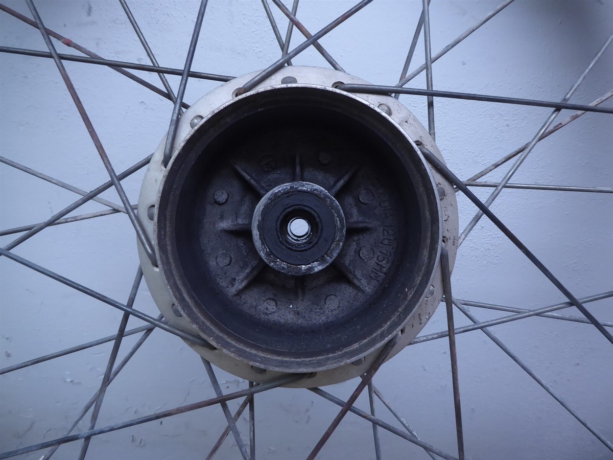 1974 Kawasaki K1 KE125 K399) chrome front wheel rim 21in | eBay