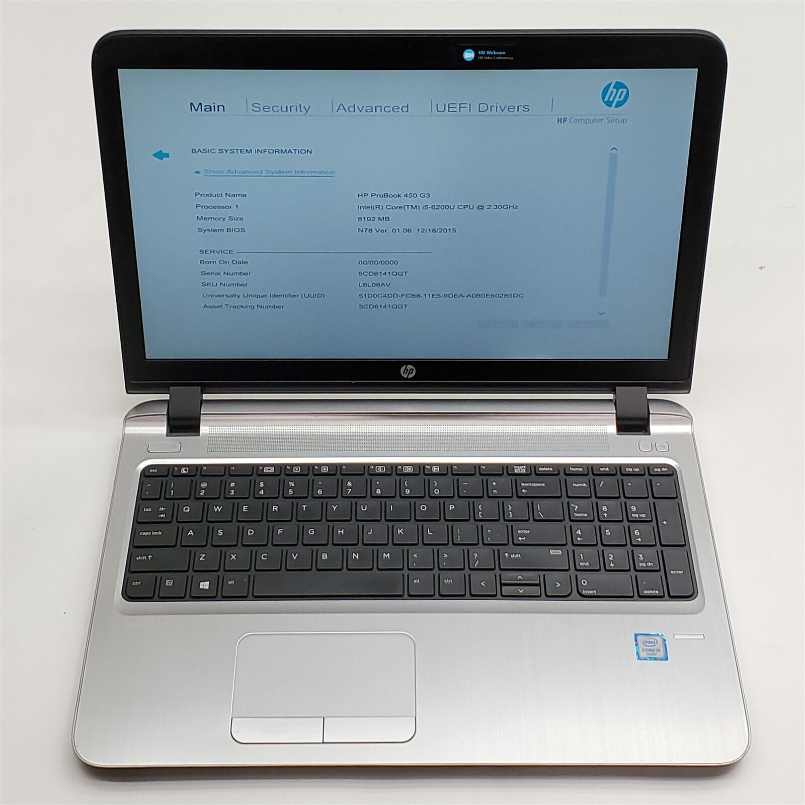 HP Probook 450 G6 SSD換装 office2019付