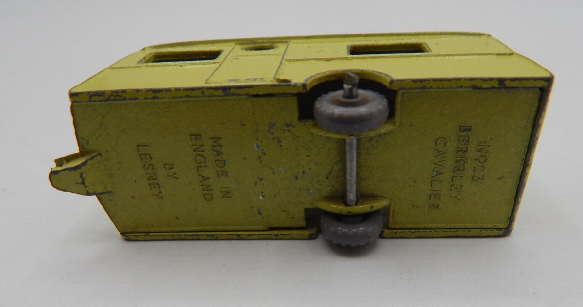 Matchbox Lesney Grey Wheel No. 23 Berkeley Cavalier | eBay
