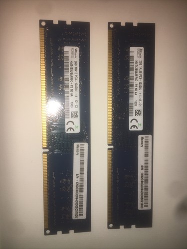 2 X 2 GB HYNIX HMT425U6AFR6C-PB   PC-12800U  DDR3 SD-RAM Module Arbeitsspeicher