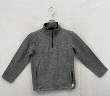 Magellan Jacket Youth XS Kids Gray 1/4 Zip Fleece Playtime School Outdoors