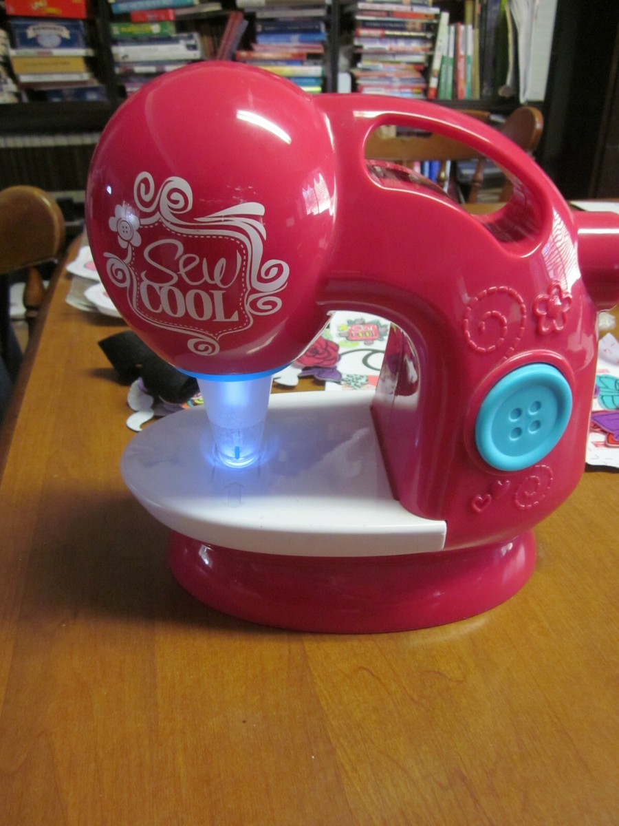 Sew Cool No Thread Sewing Machine Instructions Kit Pieces