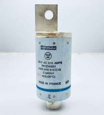 UNUSED FERRAZ SHAWMUT 7813D43001 PROTISTOR FUSE 750VAC 610A