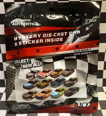 NASCAR Authentics 2019 1/87 Wave 3 Mystery Blind Bags Kyle Larson