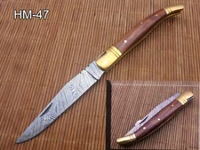 9-Inch Folding Knife with Sheath – Durable, Handcrafted, and Ready for Use