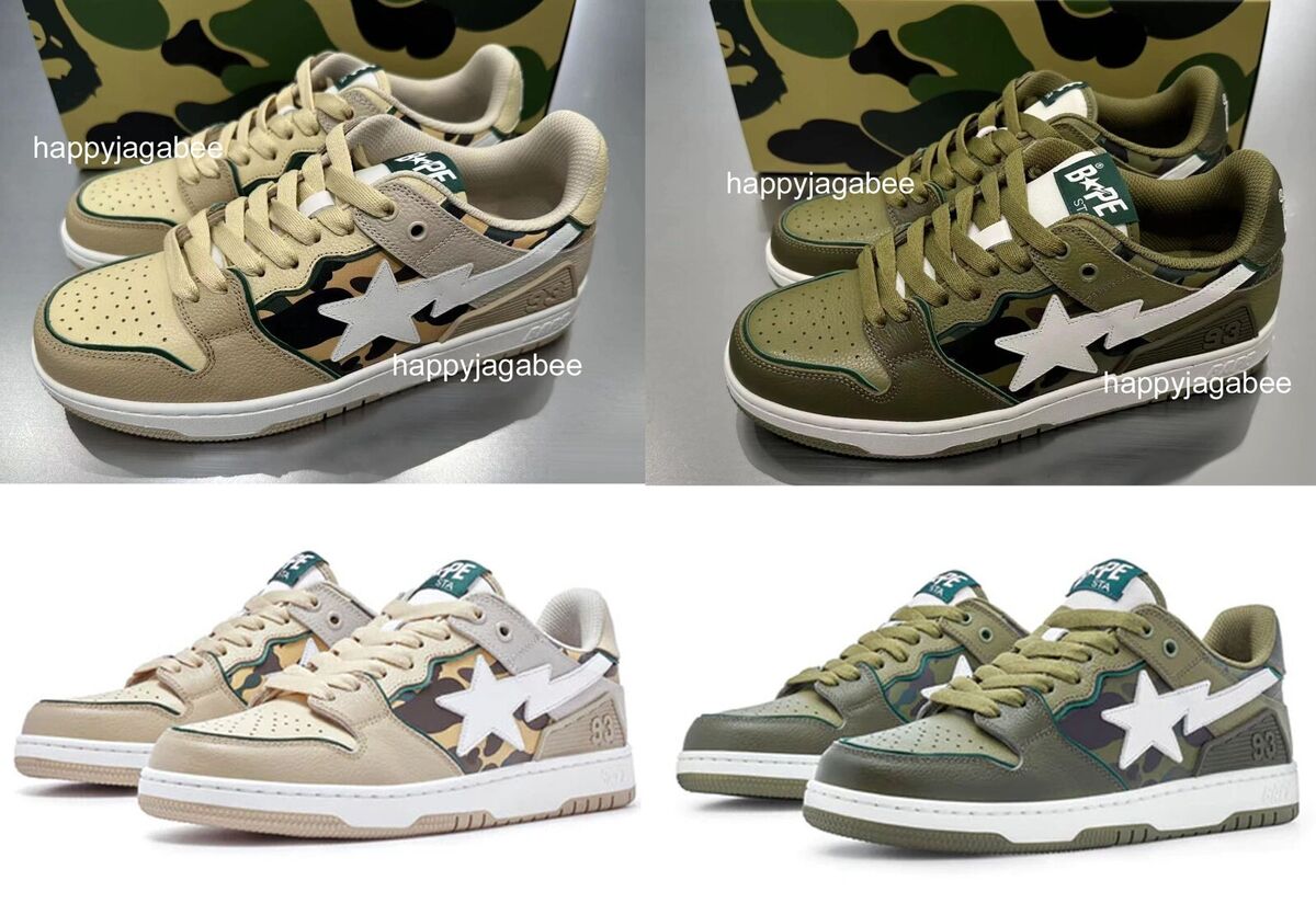 A BATHING APE Men's Footwear SK8 STA #4 2023 A/W 1J30191026 A BATHING APE Men's Footwear SK8 STA #4 2023 A/W 1J30191026