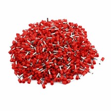 1000pcs AWG12Wire Copper Crimp Connect Insulated Ferrule Pin Cord End Terminal