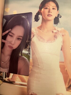 G) I-DLE G IDLE HEAT Autographed Signed Album GIDLE Miyeon Ver | eBay