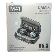 Damix M41 HI-FI Digital Indicator True V5.3 Bluetooth Wireless Headset Ear Buds